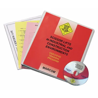 MARCOM Aerial Lift Safety Training DVD, Spanish