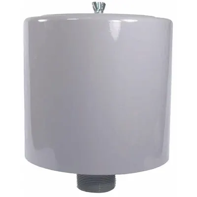 SOLBERG Filter Silencer: 2 in (M)NPT Inlet Size, 135 cfm, 12.25 in Overall Ht - Air Compressor Intake Filters & Silencers
