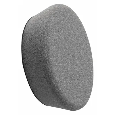FLEX NORTH AMERICA 3 in Foam Polishing Pad with Hook-and-Loop Backing, Black - Vehicle Polishing Pads