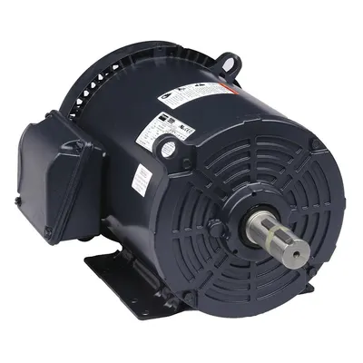 Dayton General Purpose Motor: Rigid Base Mount, Totally Enclosed Fan Cooled, 10 hp - Rigid Base 3-Phase General Purpose AC Motors