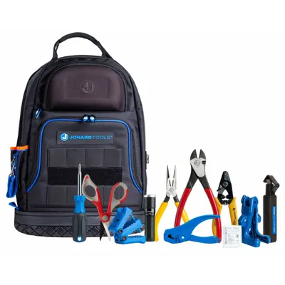 JONARD TOOLS Fiber Tool Kit: 12 Pieces - Fiber Optic Tool Kits