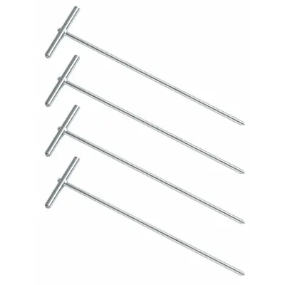 FLUKE Stake Accessory Kit: 25 m_50 m Cable Lg, 12 in Stake/Grounding Rod Lg - Stake Kits