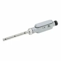 This liquid level control probe monitors and regulates refrigerant or liquid levels in HVACR systems. It is a replacement component for YORK chillers and commercial refrigeration equipment, ensuring accurate level sensing to prevent system damage or inefficiency.