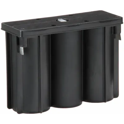 DUAL-LITE Battery: Sealed Lead Acid, 6 V Volt, 8 Ah Battery Capacity, 4 in Overall Ht - Sealed Lead Acid Emergency & Exit Batteries