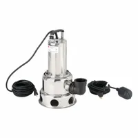 DAYTON Sewage Ejector Pump: Single Phase, 1/2 hp, 115V AC, 80 gpm Flow Rate @ 10' of Head, 2 in MNPT (MPN 2JGA5)