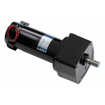 LEESON Parallel Shaft Gearmotors: Parallel, 180V DC, TENV, 125 RPM, 100 in-lb Max Torque - Parallel Shaft DC Gearmotors