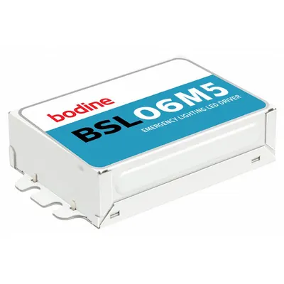 BODINE Emergency Driver: 6 W Max. Bulb Watts, 120 to 277V AC, 1 Bulbs Supported - Standard Emergency LED Drivers