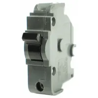 Bolt-on miniature circuit breaker rated 20 A at 120V AC with a 10 kA interrupting capacity. Designed for use in Federal Pacific NBLP commercial panels. Provides overcurrent protection for branch circuits in electrical distribution systems
