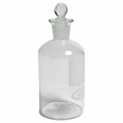 BOD Bottle, 300 mL, Robotic Stopper, 135 mm, Colorless, Sequence 73-96, Attached