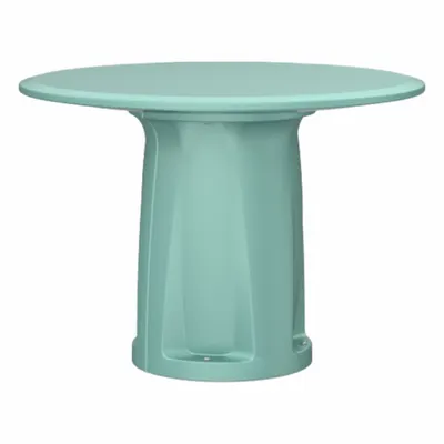 CORTECH Table: 28 in Overall Ht, 42 in Overall Dia, No Game Top, Ballast Accepted - Cylinder Base Tables