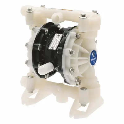 GRACO Diaphragm Pump: Acetal Body, 1/2 in, NPT Connection, 15 gpm, Not Specified Diaphragm - Acetal Housing AODD Pumps