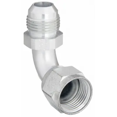 AEROQUIP Hydraulic Hose Adapter: 5/8 in x 5/8 in Fitting Size, Male x Female, JIC x JIC - JIC-to-JIC Steel Hydraulic Hose Adapters