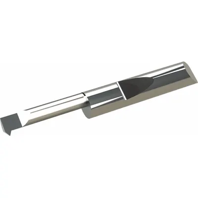 MICRO 100 Threading Tool: 3/16 in Shank Dia., AlTiN, 0.0060 in Center to Cutting Tip - Machining