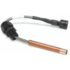 Water temperature sensor for use in HVACR systems. Monitors water temperature in chillers, boilers, and hydronic loops to provide feedback to the control system. Suitable for commercial and industrial applications.