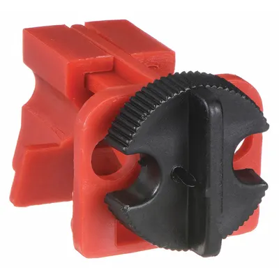 BRADY Clamp-On Circuit Breaker Lockout, 120/277V AC, 6-Pack - Clamp-On Circuit Breaker Lockouts