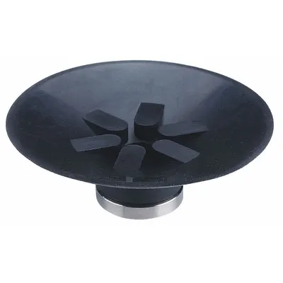 SMC Vacuum Pad: Flat with Ribs, w/o Adapter, 50 mm Pad Dia, Fluoro Rubber - Flat Type with Ribs Automotive & Industrial Vacuum Pads
