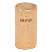 GROZ Compressed Air Filter Element: Particulate, 40 micron, Bronze, 90% Filter Efficiency (MPN F582051)