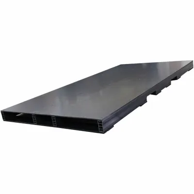 JIFRAM Pallet: Rackable, 96 in Overall Lg, 48 in Overall Wd, Recycled PVC - Rackable Pallets