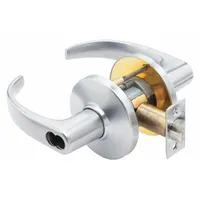 STANLEY SECURITY SOLUTIONS Door Lockset: Office Lever Locksets, Chrome, ADA Compliant, LFIC (MPN 9K37AB14DS3626)