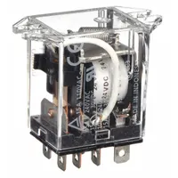 OMRON Flange Mount Relay: Surface (Top Flange) Mounted, 15 A Current Rating, 24V DC, SPDT (MPN LY1F-DC24)