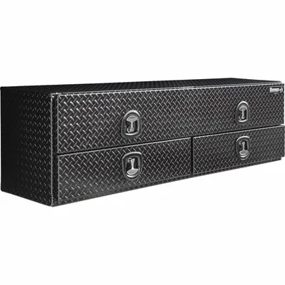 BUYERS PRODUCTS Single Flip-Up Door Topside Box with Drawers - Single Flip-Up Door Topside Boxes with Drawers