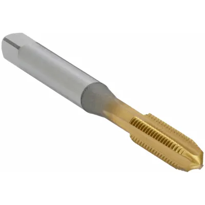 OSG Straight Flute Tap: #12-24 UNC, H3 / 2B-3B, 4 Flute, Plug Chamfer - General Purpose Hand Taps