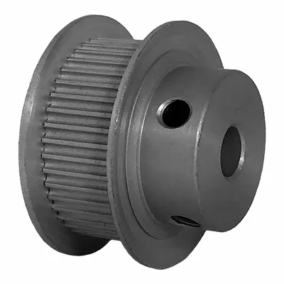 Dayton Timing Pulley: Modified Curvilinear, Fixed, For GT Timing Belt Section - GT Section Fixed-Bore Timing Pulleys with Hub