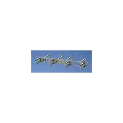 PANDUIT Dual Side Horizontal Ring Manager: Horizontal, 1 U, Dual Side Sides - Horizontal Ring-Style Cable Managers