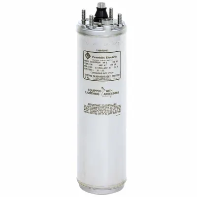 LITTLE GIANT 1/3 hp Submersible Deep Well Pump Motor, 115V AC, 2-Wire - Motors for Submersible Deep Well Pumps