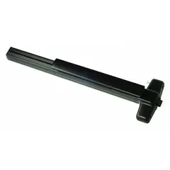 This VON DUPRIN exit device is a mortise-type push bar with a touchbar style, finished in bronze. It is designed for doors up to 3 ft wide and is ADA compliant. Suitable for commercial egress applications where code-compliant panic hardware is required.