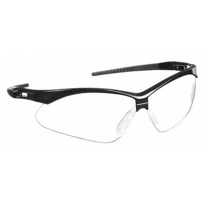CONDOR Safety Glasses: Clear Lens, Half-Frame, Anti-Fog/Scratch-Resistant - Padded Comfort-Fit Safety Glasses