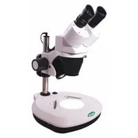 VANGUARD Microscope: Stereo, Binocular, 10X to 30X, 20 mm Optical Field of View, Std, Optional, 40X (MPN 1353SL)