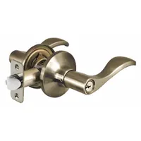 MASTER LOCK Door Lockset: Office Lever Locksets, Brass (MPN WL0105KA4)