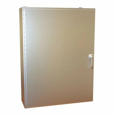 HAMMOND Electrical Enclosure: Stainless Steel, 48 in x 36 in x 12 in, NEMA 12/13/3R/4/4X - Stainless Steel Enclosures