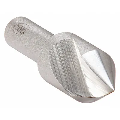 KEO 60° Single-Flute Countersink, 1/2 in Body Dia, High-Speed Steel - Fast-Cutting Single-Flute Countersinks