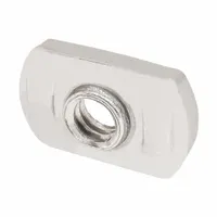 T-Slot Framing System Fastener: 1/4"-20 Size, 125 1/16 in Thread Lg, 15 Series, Single Center (MPN 3686-10)