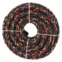 Static twisted rope for general tying, securing, and light hauling tasks. 1/2-inch diameter, 50-foot length, 420 lb working load limit. Suitable for non-critical applications requiring flexibility and ease of handling