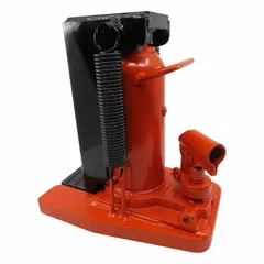 The POWER TEAM J55T is a 5-ton capacity low-clearance toe jack with a steel body and manual handle lifting actuator. Designed for lifting heavy vehicles and equipment where a compact toe profile is required, it is suited for maintenance and repair tasks in tight spaces.