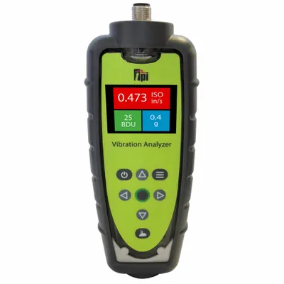 TEST PRODUCTS INTL. Vibration Meter: Vibration, 999.9 in/sec Max Velocity Measured - Standard Vibration Meters