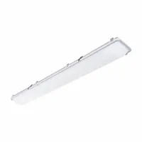 Vapor Tight Fixture: 4 ft Lg, 5,089 lm, 3500K, 42 W, 120/277V AC, IP65/IP67 IP Rated, Fiberglass (MPN LXEM4-35ML-RFA-EDU)