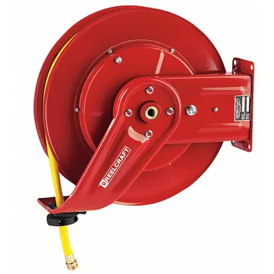 REELCRAFT 7850 OLPSW57 Standard Air or Water Spring-Return Hose Reel - Standard Air or Water Spring-Return Hose Reels