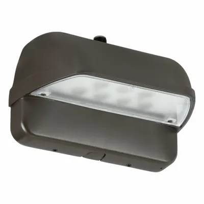 EXO Wall Pack: LED, 1,535 lm, 4000K, 17 W, 120 to 277V AC, Type IV - LED Anti-Glare Compact Wall Packs