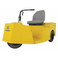 CUSHMAN Tugger: 33 1/2 in x 21 in, Hand Operated Mechanical, Front and Rear Wheel Hydraulic Drum (MPN 662554)