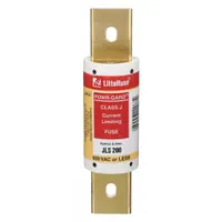 LITTELFUSE Fuse: JLS Series, Class J, Bolt-On Body, Fast-Acting, 200 A, 600 V AC, Non-Indicating (MPN JLS200)
