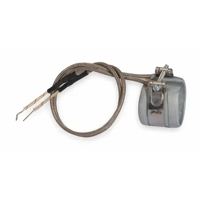 TEMPCO Band Heater: 240V, 2 in Inside Dia., 2 in Wd, 400 W Watts, 1.67 A Amps - Band Heaters for Round Equipment