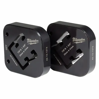 MILWAUKEE Shearing Die for Strut, 1-5/8 in x 7/8 in, 49-16-1578 - Dies for Strut Shears