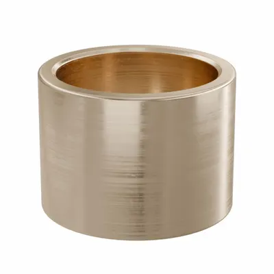 OILITE Sleeve Bearing: Bronze, SAE 841, 45 mm Bore, 55 mm OD, 40 mm Lg - Lubricated General Purpose Metallic Sleeve Bearings