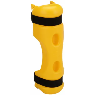 RACK SENTRY Pallet Rack Guard: Strap-On, On Upright, 3 1/4 in x 6 in x 18 in, Polymer - Strap-On Plastic Pallet Rack Post Protectors