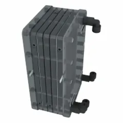 Replacement component for ELGA Chorus 2 Type 2 and Edi Stack water purification systems. Used to maintain water quality in laboratory, healthcare, and industrial applications requiring purified water.