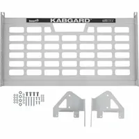 BUYERS PRODUCTS Truck Cab Protectors: 49 in Overall Wd, 27 in Overall Ht, Steel, Gloss White (MPN 5404927)